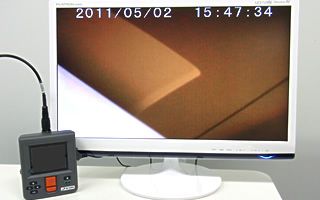 NTSC/PAL信号出力可能