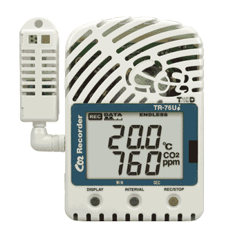 Ｔ＆Ｄ CO2・温度・湿度 データロガーTR-76Ui/76Ui-S おんどとり 