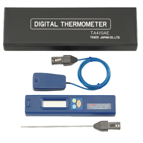 デジタル温度計TA410-110 イチネンTASCO | デジタル温度計【SATO測定器 