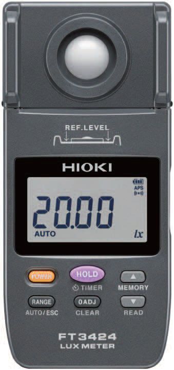 日置電機（HIOKI）照度計 FT3424 | 照度計【SATO測定器.COM】