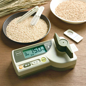 ケツト科学 米麦水分計 ライスタｆ | 米麦水分計【SATO測定器.COM】
