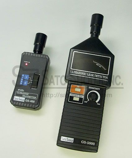 空気圧漏れ検知器＋超音波送信器 GS5800+GS400 サトテック