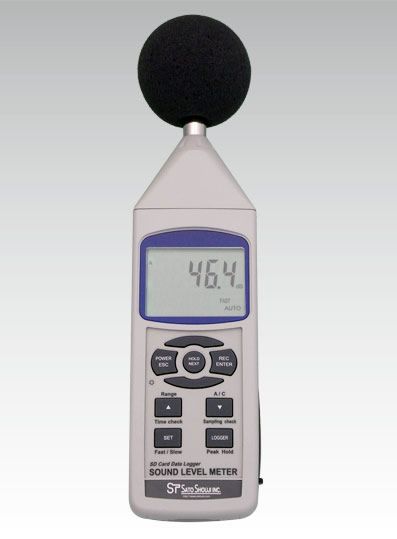 デジタル騒音計SL-4023SD（データロガー）サトテック | データロガ環境 