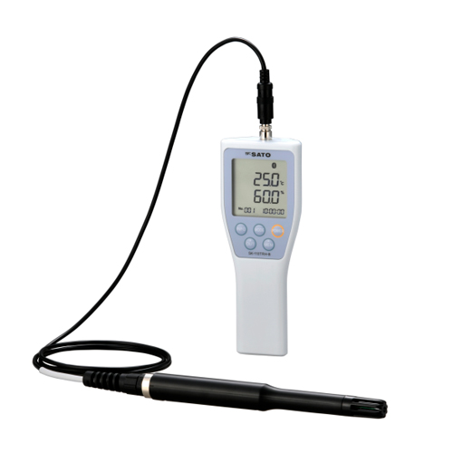 佐藤計量器 Bluetooth対応温湿度計SK-110TRH-B プローブセンサセット