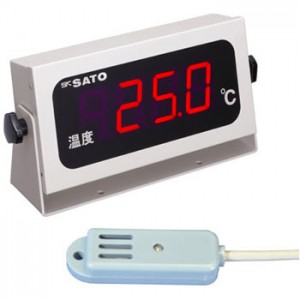 佐藤計量器 温度表示器+温度センサ 80-92