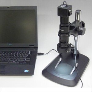 デジタル実体顕微鏡 HD-2500（USB、画像計測ソフト付、500万画素）