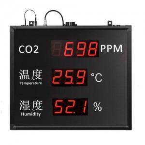 大型CO2モニター表示器 HJ-CO2-LED56 サトテック