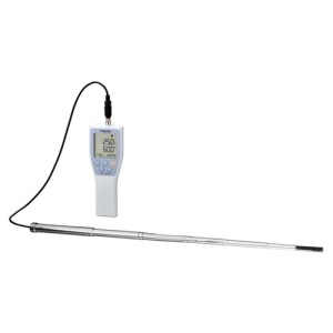 デジタル温湿度計（無線通信機能付）SK-110TRH-B 伸縮センサセット（S110TRH-30）