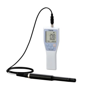 デジタル温湿度計（無線通信機能付） SK-110TRH-B プローブセンサセット（S110TRH-20）