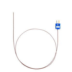 ローコスト先端溶接T熱電対 フッ素樹脂被覆 STT-CN20Fシリーズ 素線径0.2mm