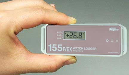 ワクチン用温度データロガーKT-155F/EX NFCウォッチロガー | データ 