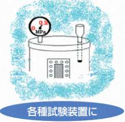 グローブボックス内真空度測定/ 滅菌装置内のガス置換度測定/ 機械油の溶存酸素測定/ 培地中の溶存酸素測定