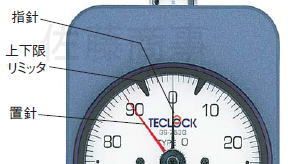 テクロック ゴム・プラスチック硬度計(デュロメータ) アナログ式 GS