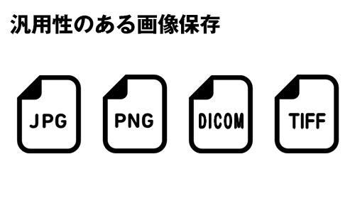 汎用性のある画像保存