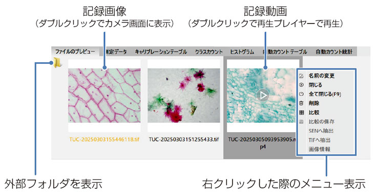 記録データの再生方法