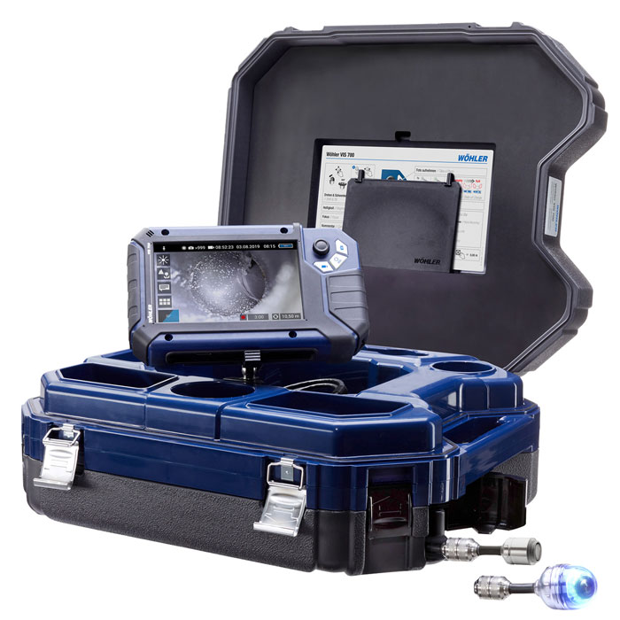 VIS700 HD配管ｶﾒﾗ (ｶﾒﾗﾍｯﾄﾞφ40mm/26mm/ｹｰﾌﾞﾙ30m)