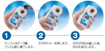 サンプルはわずか2~3滴でOK!